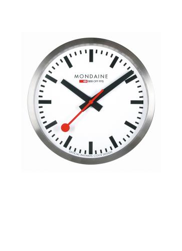 MONDAINE KLOK M990.CLOCK.16SBB Rond 250mm. - 21073