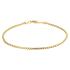 Armband, 14krt.goud venetiaans (lengte: 18cm.) - 21093