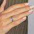 My Bendel Ring, Edelstaal. Aanschuifring 1mm (maat 19). - 21226