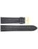 High end, genuine lizard leather watch strap with padding and stitching. Fitted with a stainless steel buckle - 21240