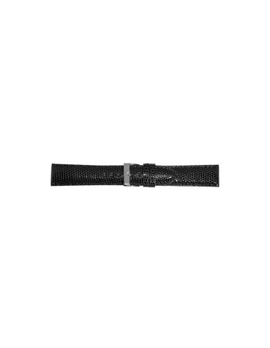 High end, genuine lizard leather watch strap with padding and stitching. Fitted with a stainless steel buckle - 21240