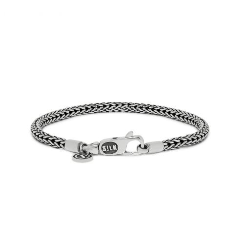 S!lk Armband, model 654 rond 3,5mm. (lengte:20cm.) - 21252