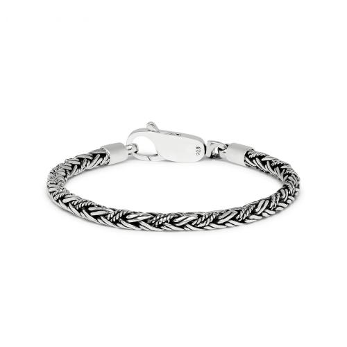 S!lk Armband, model 278 rond 4,5mm. (lengte:21cm.) - 21253