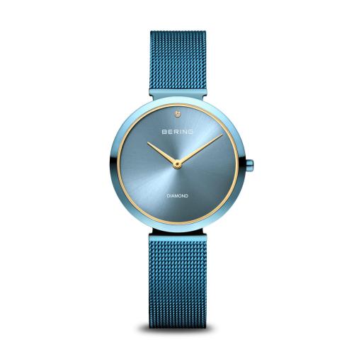 Bering Dameshorloge Quartz, model 18132-Charity 1 Artic-Blue. - 21261