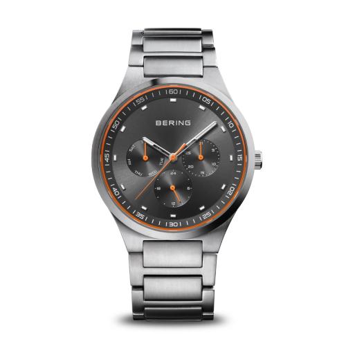 Bering Herenhorloge Quartz, model 11740-009 Grijs (40mm) - 21264