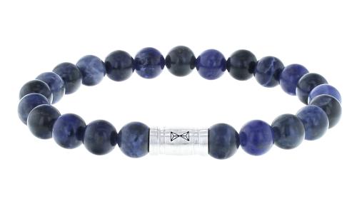 AZE Jewels Armband, model AZ-BS004-A Sodaliet (Maat 19 Rekband) - 21348