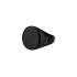 AZE Jewels Ring, model AZ-RG002-B  Zwart Edelstaal (Maat 19) - 21363