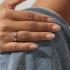 My Bendel Ring, edelstaal. Facet geslepen. (maat 16). - 21540