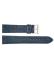 Flat or thin alligator print, calf leather watch strap with stainless steel buckle and soft nubuck lining. - 21578