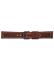 High quality Top Grain Leather Watch Band. Genuine Italian calf leatherskin watch strap. Soft lining and heavy padding but still extremely flexible. Fitted with a stainless steel, PVD black buckle.We offer this watch strap with a black buckle but also hav