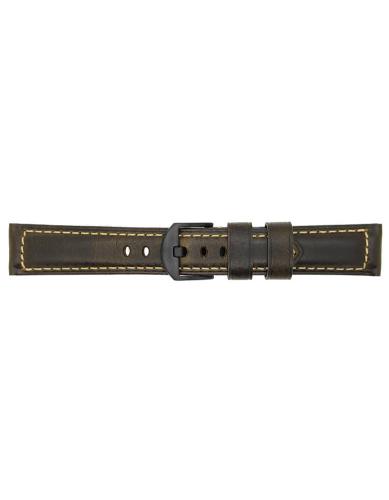 High quality Top Grain Leather Watch Band. - 21590