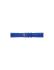 Horlogeband 18mm, Alligator print, mat. Blauw - 21594