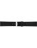 Horlogeband 20mm, Zwart - 21606