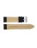 Horlogeband 20mm, Zwart - 21606