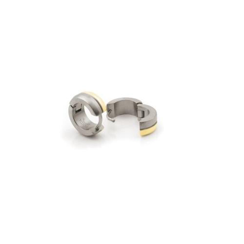 Boccia Oorringen, titanium model 0505-02 (9x5mm.) - 21620