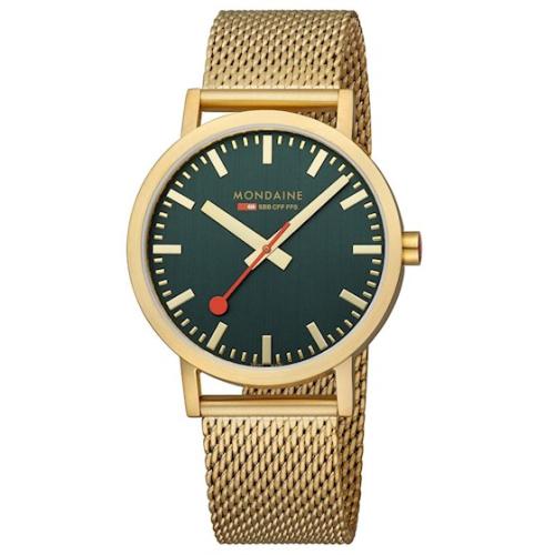 Mondaine Horloge Classic 660.30360.60SBM Double (40mm) - 21644