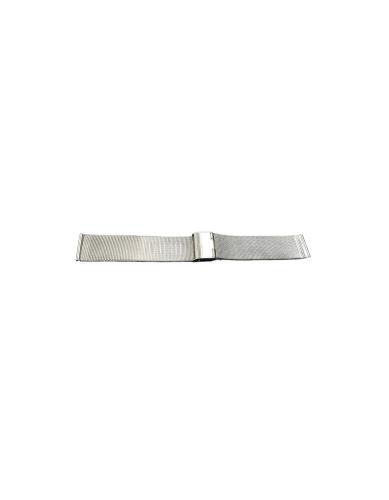 Fine Milanes metal watch band made from 0.4 mm wire. - 21655