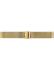 Milanese watch strap in PVD gold color. This is the most solid way of coloring available in the watch branche. The wire used for this watch band is 0.4 mm - 21656