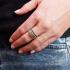 Jeh Jewels Ring, model 20961 breedte: 10mm. (maat 58) - 21715