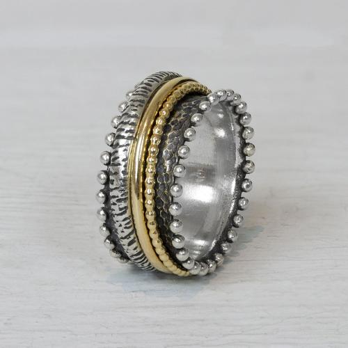 Jeh Jewels Ring, model 20961 breedte: 10mm. (maat 58) - 21715
