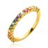 Zinzi Ring, modekl ZIR1270 regenboog (maat 54) - 21728