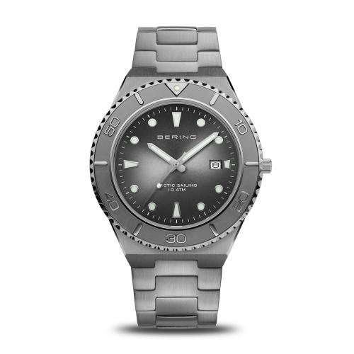 Bering Herenhorloge Quartz, ARCTIC SAIL model 18940-777 Grijs (43mm) - 21787