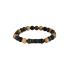 AZE Armband AZ-BS034-A maat: 19cm. (onyx/jaspis) - 21837