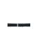 Horlogeband 18mm Zwart XL - 21869