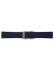Hand braided top grain calf leather watch strap in navy blue with nubuck lining. This high end watch strap from the exclusive PRIME collection is available in 5 colors ,4 sizes and is exclusively made for BBS - 21942