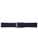 Hand braided top grain calf leather watch strap in navy blue with nubuck lining. This high end watch strap from the exclusive PRIME collection is available in 5 colors ,4 sizes and is exclusively made for BBS - 21942