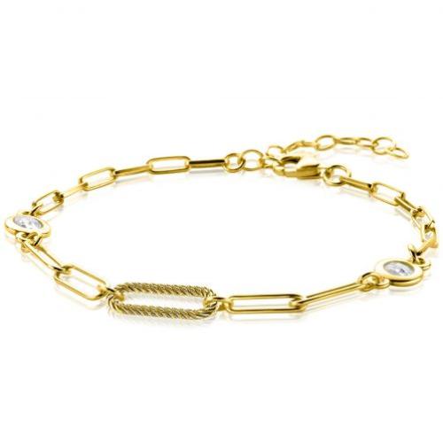 Zinzi Armband, model ZIA2264G (lengte:17,5-20cm.) - 21991