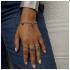 My Bendel Ring, edelstaal verguld met Lapiz Lazuli - 22016