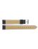 Extra long bull grained calf leather watch strap, Italian leather. Stainless steel buckle, genuine leather lining, SEMI REMBORDED finish and flat structure with stitching. - 22079