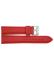 calf leather watch strap with fine lizard print and nubuck lining. This semi padded watch strap is soft and has a stainless steel buckle. - 22082