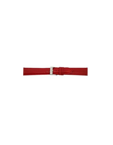 calf leather watch strap with fine lizard print and nubuck lining. This semi padded watch strap is soft and has a stainless steel buckle. - 22082