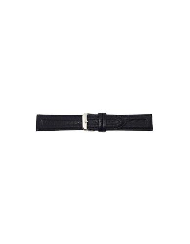 Horlogeband 20mm Zwart - 22087