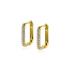 Zinzi Oorringen, Model ZIO2221Y rechthoek (15x2mm.) - 22110