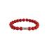 AZE Armband AZ-BS031-A Red Slate Mountain maat: 17,5cm. (koraal) - 22153