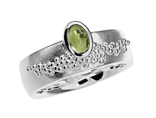 TRIANGEL Ring, zilver model 311380-P met Peridot (58) - 22163