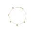 Jackie Armband, 14krt.goud Disc  (lengte verstelbaar: 16-17,5cm.) - 22249