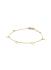 Jackie Armband, 14krt.goud Disc  (lengte verstelbaar: 16-17,5cm.) - 22249