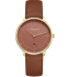 Sternglas Dameshorloge, NAOS xs Flora Terracotta S01-NDF21-KL11 - 22267