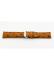 Ostrich print, calf leather watch strap - 22322