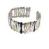 AUDAR Armband, model 1856 zilver met 18 krt goud (lengte 18cm) - 22362