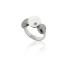 AUDAR Ring, model 2134 zilver met zoetwaterparel 9mm. (maat 56) - 22391
