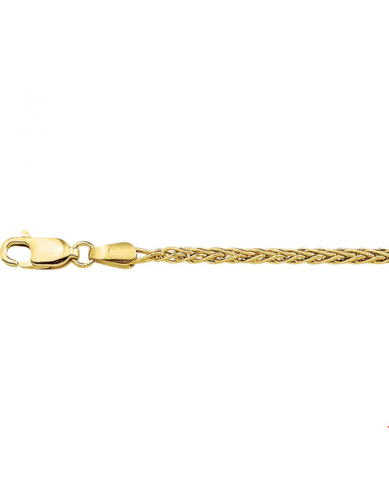HC Armband, 14krt.goud palmier dikte 2,1mm. (lengte:19cm.) - 22449