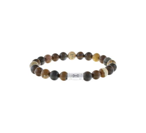 AZE Armband AZ-BS010-A Jaspis en Bronziniet - 22471