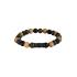 AZE Armband AZ-BS034-A maat:17,5cm. (onyx/jaspis) - 22475