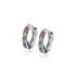 Zinzi Oorringen, model ZIO2172CRZ regenboog (15x3mm.) - 22577