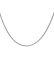 HC Collier, zilver/oxi vossestaart 1,6 mm (lengte 60cm.) - 22670